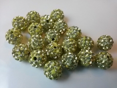 10pcs 10mm Shamballa beads shamballa bracelet shamballa pendants paved crystal