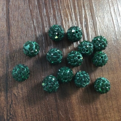 10pcs x 10mm Shamballa beads shamballa bracelet shamballa pendants paved crystal