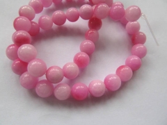 Shop sale -Fuchsia pink Jade Beads Round 4681012mm Colored beads,semi precious gemstone Loose Beads full strand 16inch