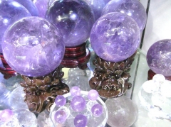 genuine smoky quartz Gemstone Amethyst Rock Rose Quartz Crystal Sphere - Hand Carved Gem Stone Ball for Crystal Cabochon Rock 20