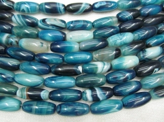 Brazil agate gemstone 20-40mm full strand egg olive drum tube blue red green blue black onyx beads carnerial jewelry agate neckl