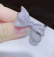 Diamond pave cz heart brooch ,connector pendant,diamond crytal jewelry