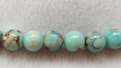 2strands 16&quot; Amazonite agate Beads round ball round ball disco Beads necklace 6mm 8mm 10mm 12mm