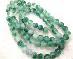 Shop sale --full strand 16&quot; Green Jade Beads Round Colored beads,semi precious gemstone Loose Beads 4681012mm