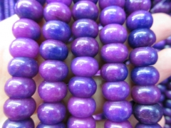 2strands 4x6-10x16mm Sugilite Jasper Rondelle Abacus pinwheel purple red loose bead