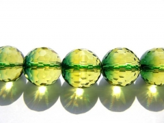 AA+ Ametrine quartz green yellow Amethyst Citrine rock crystal round ball faceted briolette jewelry beads 8 10 12mm full strand