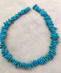 Turquoise Beads,4-12mm slab  Rough  Nugget Chip freeform  Nautral Gemstone  Magnesite  beads pendant 16" strand