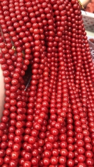 AAA grade --Coral jewelry  Cut Round Beads red-white-pink-oranger DIY craft 2-6mm 16inch