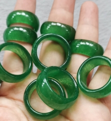 High quality Canadian Jade Narrow Band Ring 6mm - Ring - Jade Ring - Natural Jade Ring donut pendant