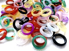 200pcs only ring agate  $195,include ship fee.+50pcs jade green rings only $190