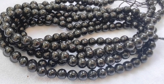 Genuine Black Coral Natural Gemstone Round Beads 5-10mm Full 15.5" Strand Large Round Beads For DIY Jewelry Making beads Supply beads