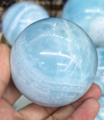 Large Genuine LARIMAR Crystal Sphere - Crystal Ball,20-100mm(4") 1PCS Housewarming Gift, Home Decor,blue ocean Gemstone