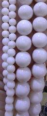 16inch Natural Coral, White Coral Round Ball Sphere  3-12mm Loose Beads Natural Stone Gemstone for jewelry making