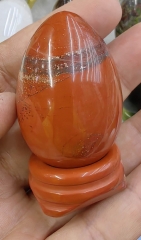 Red Jasper Tiger eye stone Rough Cabochon Egg Oval Round ball Sphere  Stone - Natural Pink Rose Quartz Chakra Charm  Healing Crystal stand