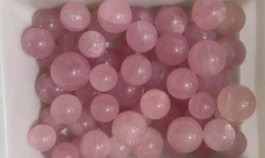 Natural Rose Quartz Crystal Ball Large  20-100mm(4") Pink Sphere  Egg Oval 3d Polished ~ Reiki Display 1PCS