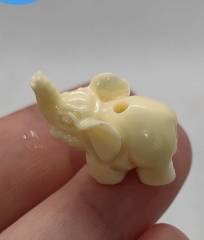 Large Bone  White  Elephant Beads , Pink Conch  Beads ,10-35mm 15inch Lucky Elephant Beads ,Spiritual loose beads for jewelry making