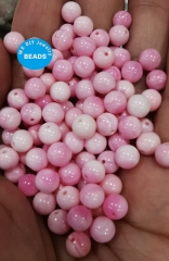 High Quality --20pcs Pink  Queen Conch Jewel Round  6mm 8mm 10mm 12mm 14mm 16mm 18mm 20mm for earrings focal DIY jewelry making