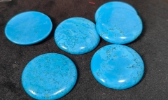 Large 4pcs Blue turquoise cabochon,Round Disc cabochon, Cabochons 20-50mm(2") Jewelry Making
