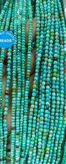 Faceted Turquoise 2-12mm Round  Ball Cut Natural Gemstone Loose Beads 15.5" Jewelry Bracelet Necklace Material Supply