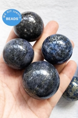 Pyrite Gold Blue Agate Sphere, Healing Pyrite, Marcasite Sphere, Fool's Gold, Wealth Crystal, Protective Crystal, Cleansing Crystal gift