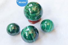 Large Gemstone AAA Malachite Sphere, 20-100mm(4") 1pcs Green Malachite Spheres, Malachite Spheres, Natural Malachite,Malachite Round ball