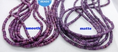 Wholesale Genuine Kunzite Spodumene Crystal 4mm 6mm 8mm 15.5" Crab heishi  Round Wheel Rondelle Abacuse   Beads  Healing Crystal jewelry DIY