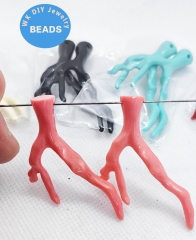 10pcs Bone life chock Rough,Pink Conch,Oranger Coral  Red Coral Branches Tree Raw freeform  Lifelike charm pendant,focal earrings