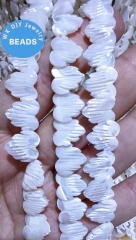 Freshwater Shell Heart Shape Beads , Natural White MOP Heart Beads , Love Shell Heart Shell Heart Beads Hanamde Tear Drop Shell Beads,sector