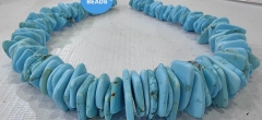 20" Strand Bule  Choker Nautral white Turquoise Necklace FreeformDisc Button heishi Beads  20-30mm Brown Green Red Slab Wheel Jewelry  bead