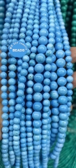 Green Tibetan Stabilized Turquoise,Blue Turquoise stone  4-14mm 15.5 inch Round Ball  Loose beads  for   jewelry making