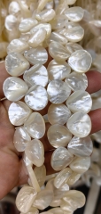 24PCS Tear Drop Shell Beads, 16-30mm Teardrop Shaped Sea Shell Beads, Loose Beads Whole Strand, Melon Shaped Beads, Wholesale Beads