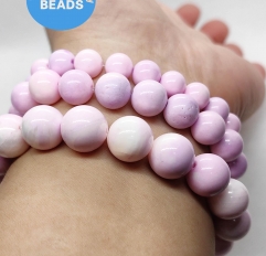 20pcs Lilac Violet Queen Conch, Pink  Queen Conch Jewel Round  6mm 8mm 10mm 12mm Loose beads for earrings focal DIY jewelry making