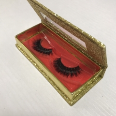 Gold rectangle case lashes deal (1-1000pcs)