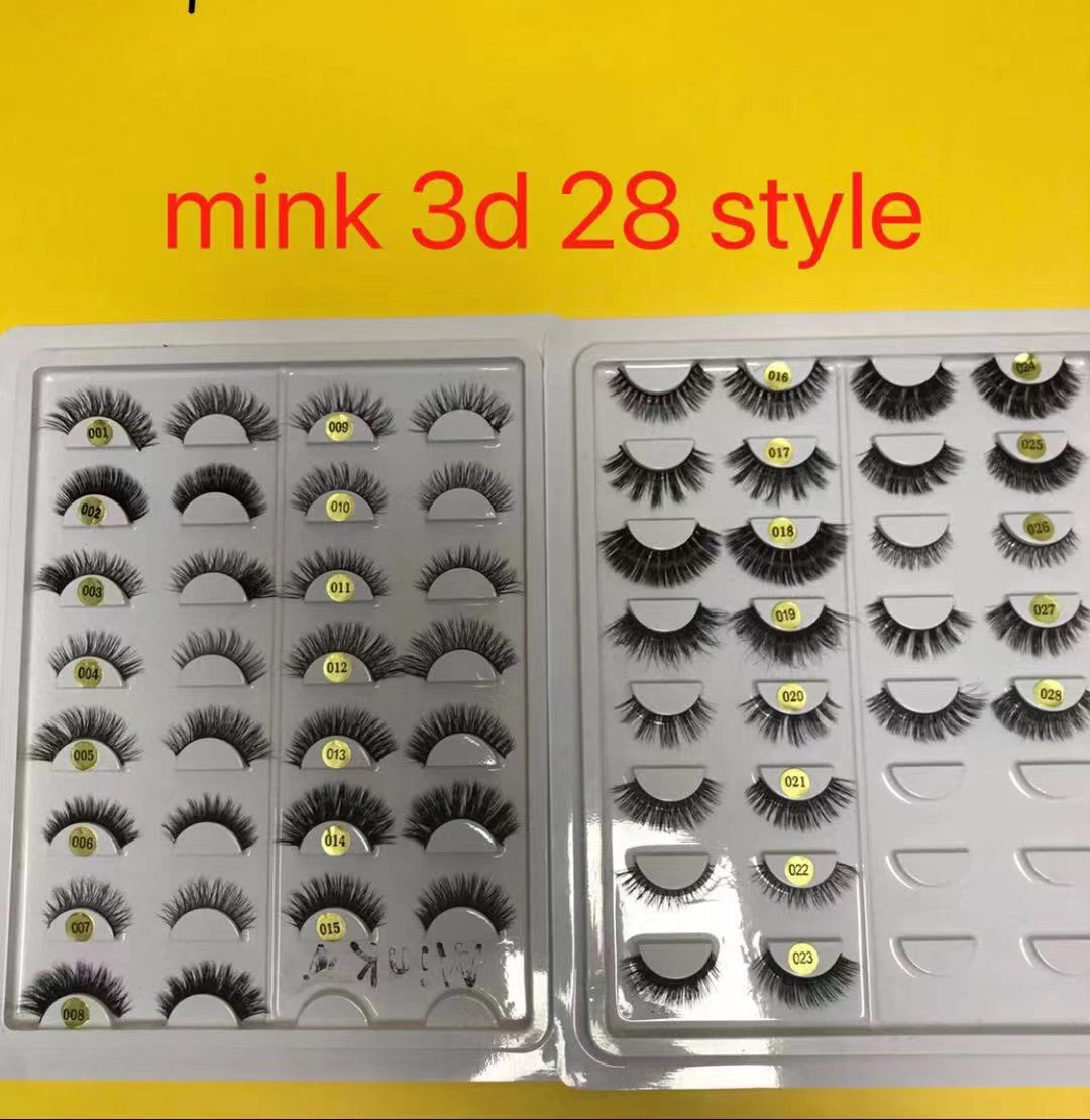 mink 3d/ 25mm new styles lashes