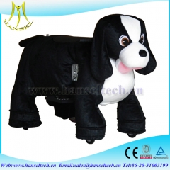 Hansel plush animal electric scooter animal battery rides for malls