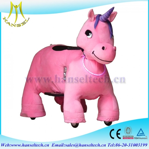 Hansel walking animal wholesale toys newest electric kiddie animal ride machine