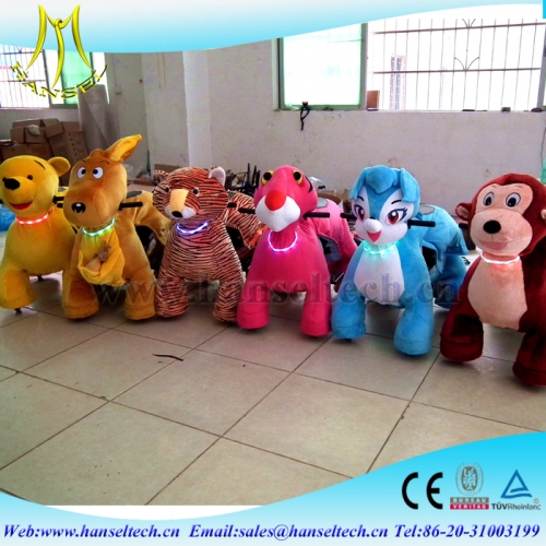 Hansel battery operated animal ride on motorized animals with timer