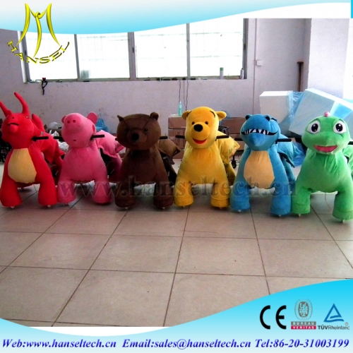 Hansel walking battery operated animal ride on motorized animals