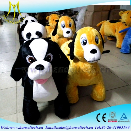 Hansel pazhou fair kids motorized animal rides on zippy riders