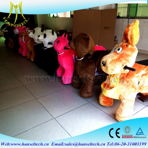 Hansel outdoor playground commercial motorized scooter animals