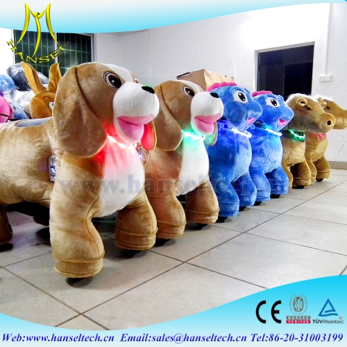 Hansel Factory price amusement park electric animal ride kids battery rides