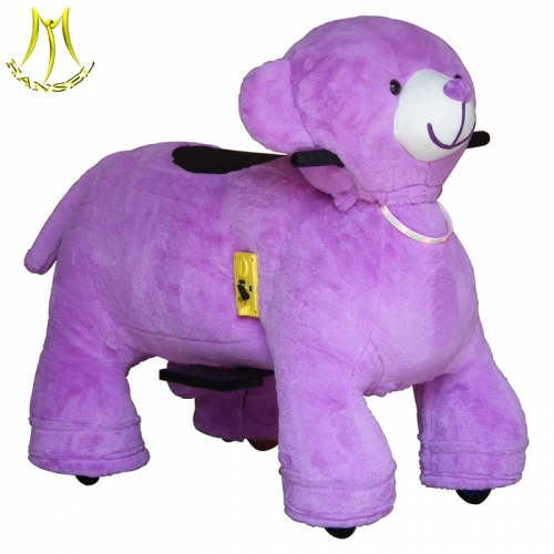 Hansel amusement park coin operated rides motorized animals for sale animal scooter from china