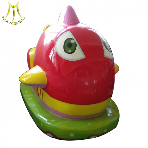 Hansel coin operated electric play equipment sales fairground attractions for sale fiberglass toys theme park rides for sale