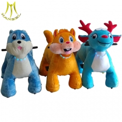 Hansel china electric animal scooters manufacture and cheap electric ride on animals price list with electric ride on horse toy quotation