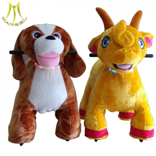 Hansel china zoo animal scooter factory and children anima ride for mall suppliers with low price animal scooter for sale