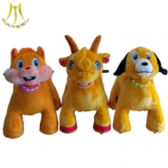 Hansel stuffed anima ride amusement park games animal scooter for sale