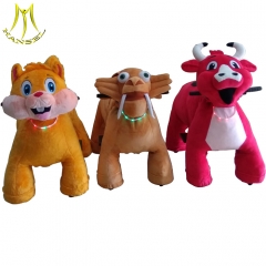 Hansel stuffed anima ride amusement park games animal scooter for sale