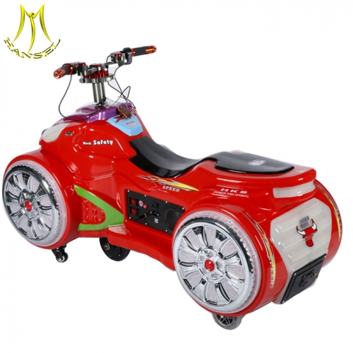 Hansel   Wholesale ride on remote control elelctric motorcycle for amusement park