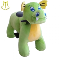 Hansel attraction park mountable animals games to tokens rider electric stuffed animals adults can ride motorized dinosaur