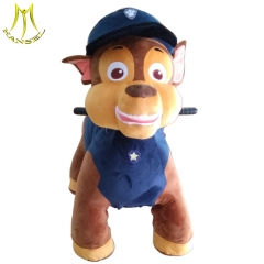 Hansel happy rides on animal motorized plush riding animals for adult